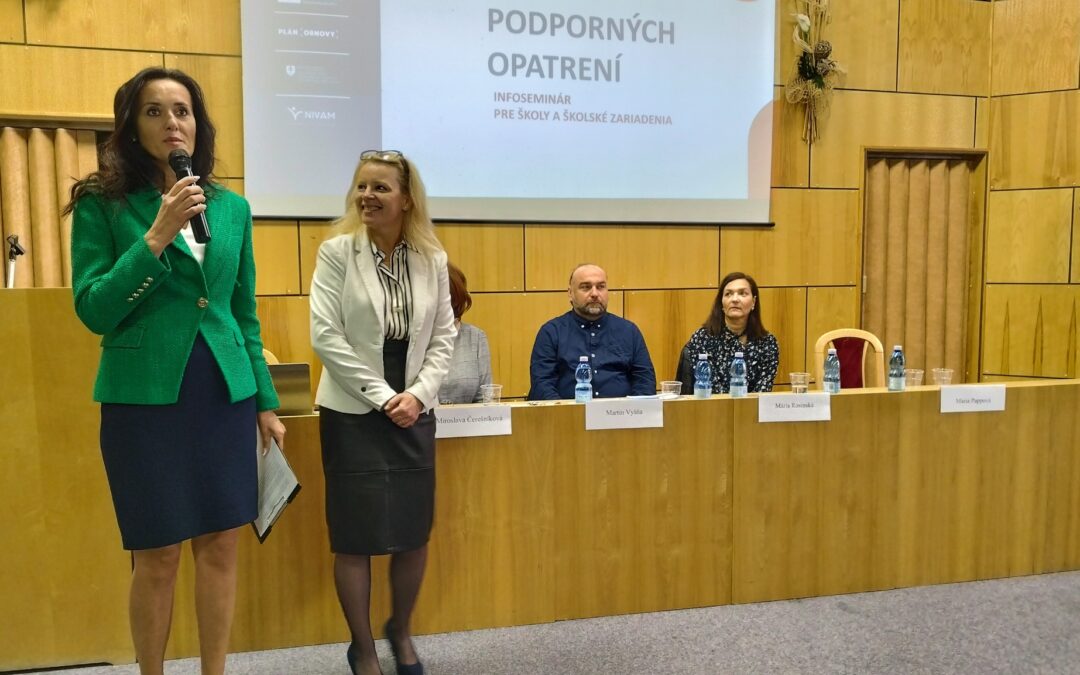 Informačný seminár o podporných opatreniach