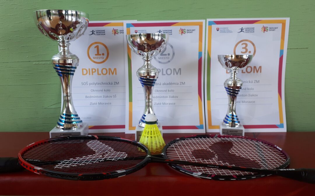 SME MAJSTRI OKRESU V BADMINTONE