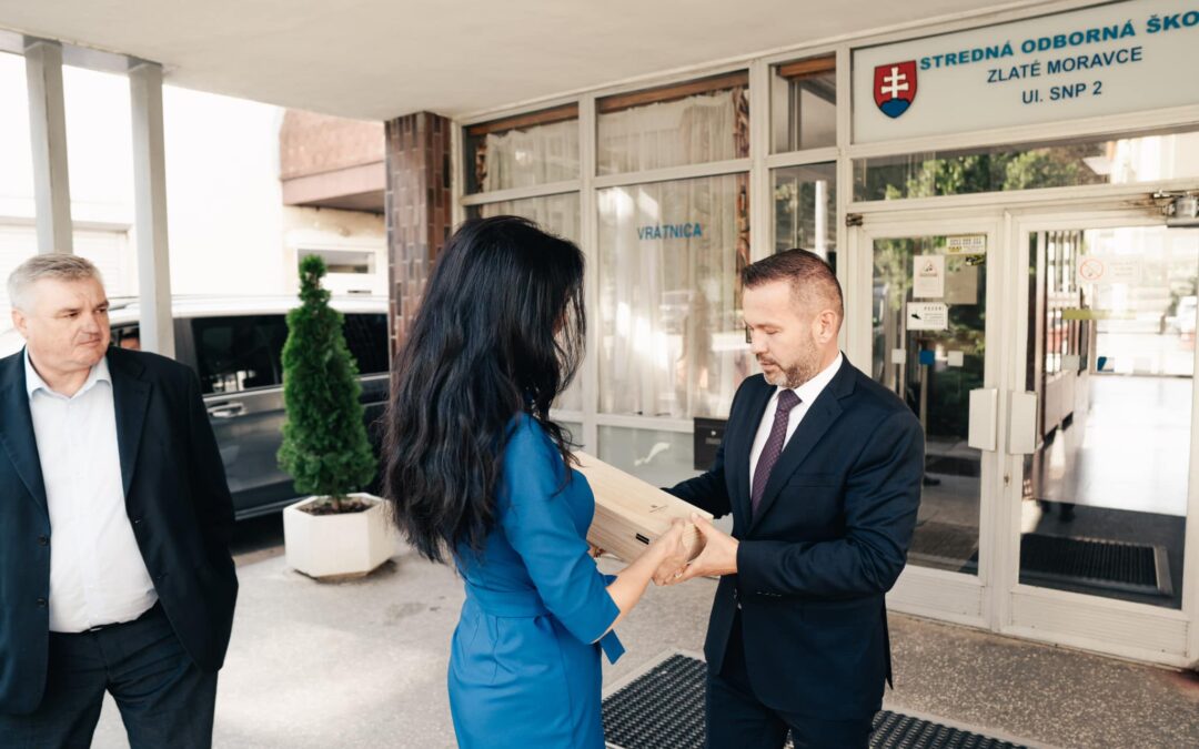 Návšteva predsedu Nitrianskeho samosprávneho kraja pána Ing. Branislava Becíka, PhD.