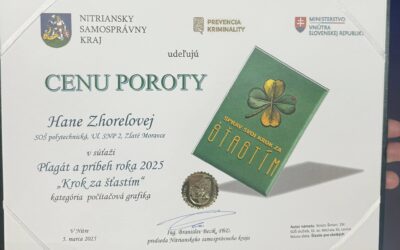 PLAGÁT A PRÍBEH  ROKA 2025 : Krok za šťastím