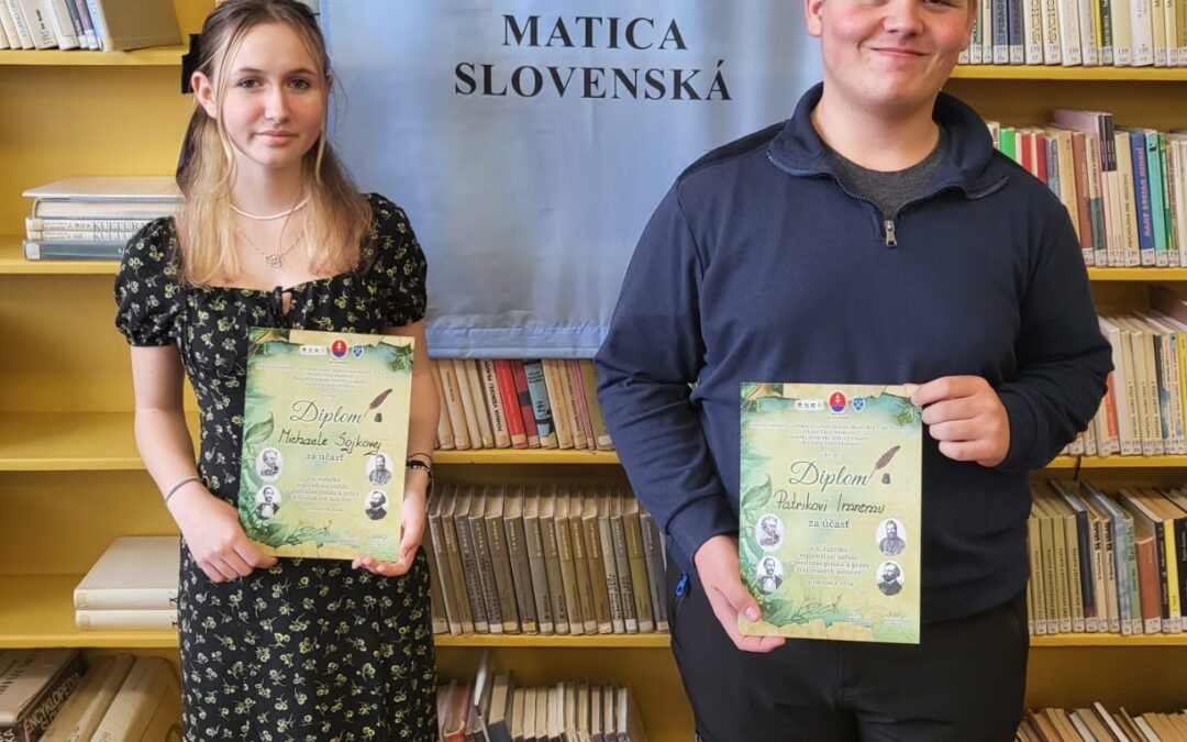 6. ročník regionálnej súťaže venovanej tvorbe štúrovských autorov